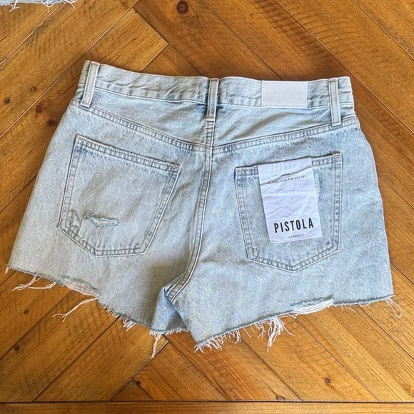NWT PISTOLA Nova Denim Shorts - Picture 10 of 12